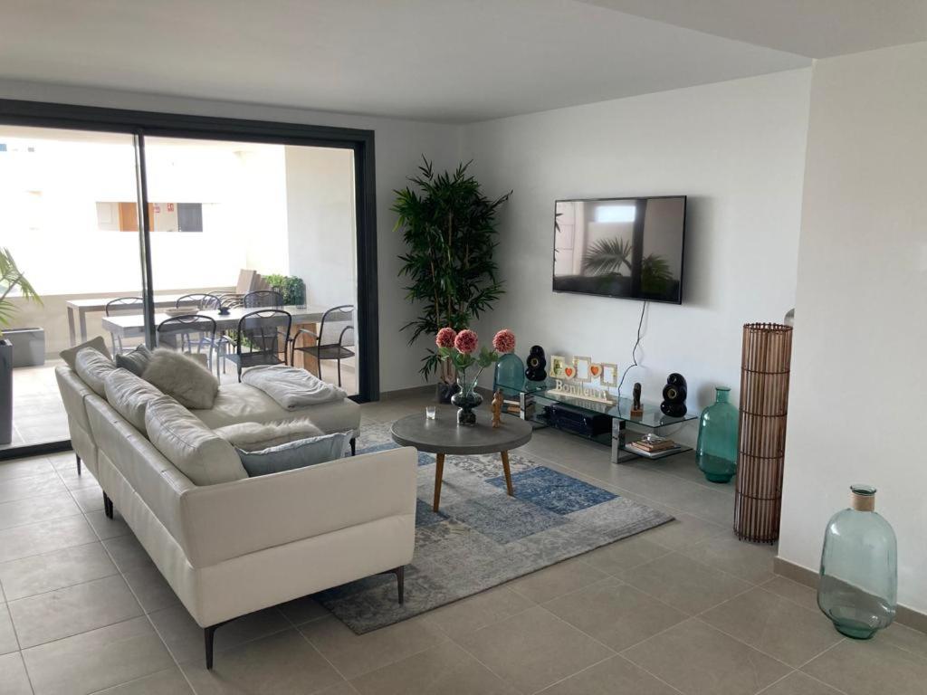 Appartement Casares - Mer, Golf, Piscine, Padel - Finca Cortesin Estepona Exteriör bild